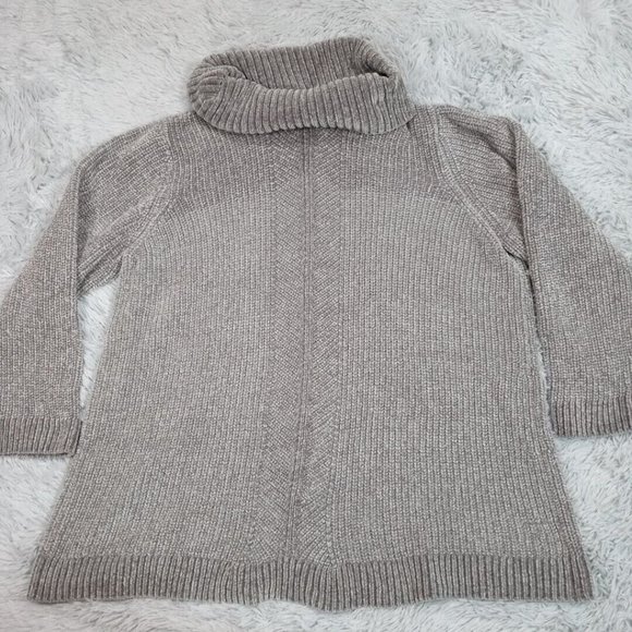 Liz Claiborne Sweaters - Liz Claiborne Womens Sweater Turtleneck Green XXL Soft Stretch Sweatshirt‎